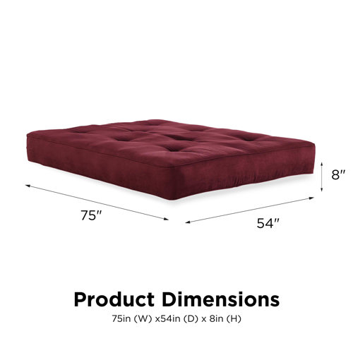 Signature Sleep Vital 8'' Innerspring/Coil Futon Mattress FutonMattress & Reviews Wayfair